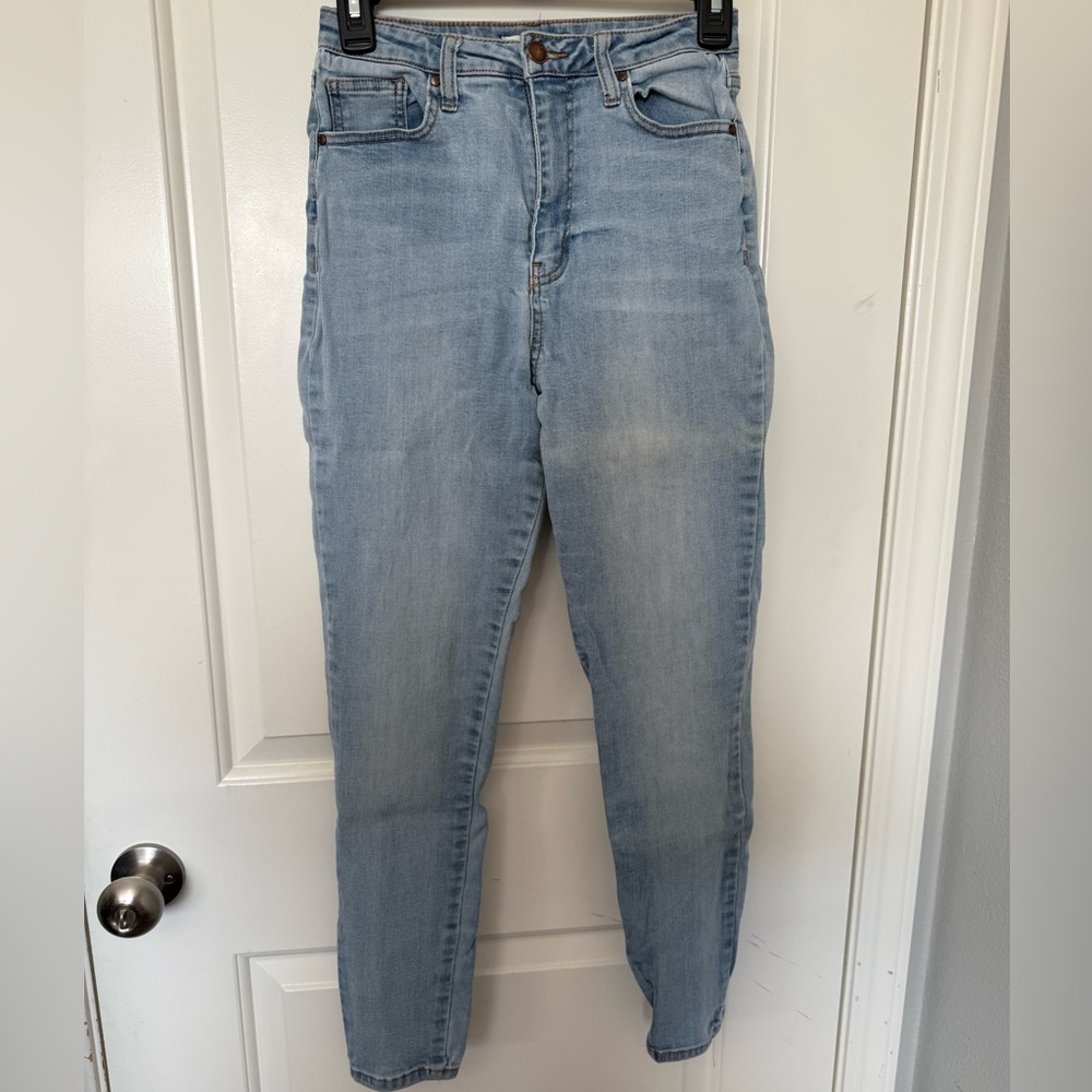Forever 21 High Rise Light Blue Jeans